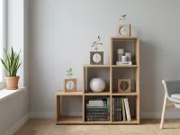 Regał schodkowy m3.3 Dąb evoke