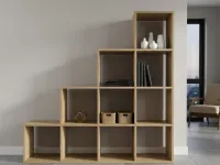 Regał schodkowy m4.4 Dąb cremona