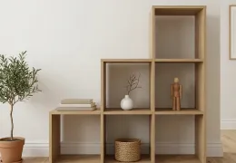 Regał schodkowy m3.3 Dąb cremona