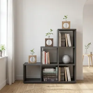 Regał schodkowy m3.3 grafit